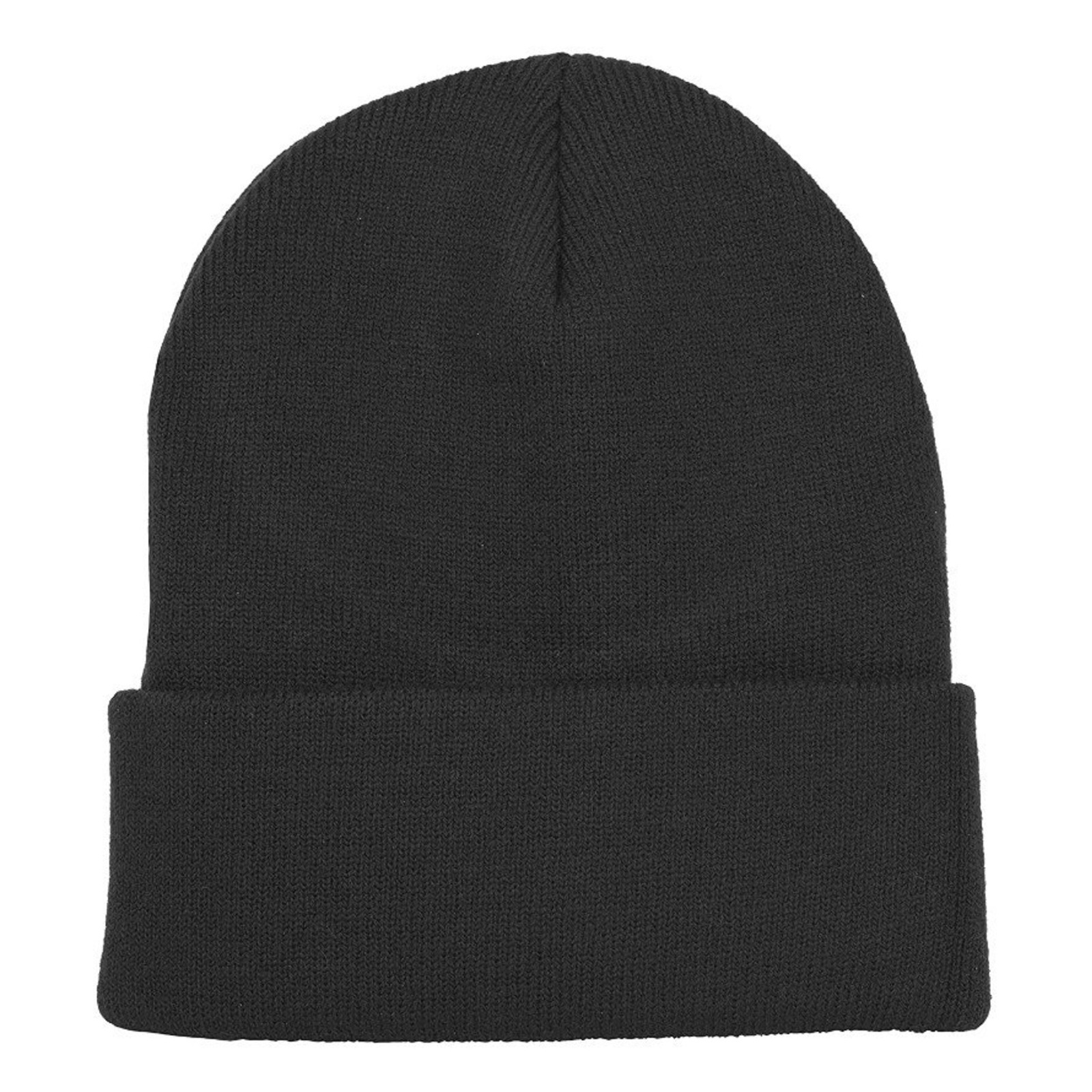 Comfortable Unisex Men's Women's Beanie (BLACK)