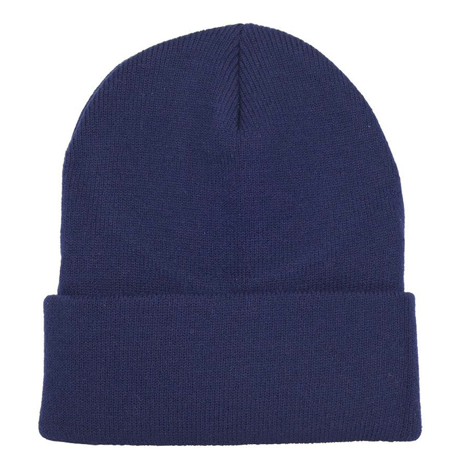 Comfortable Unisex Men's Women's Beanie (NAVY BLUE)