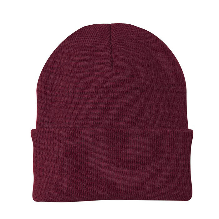 Comfortable Unisex Men's Women's Beanie (MAROON)