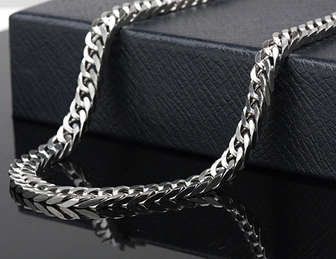 Men's Stainless Steel Chain Necklace