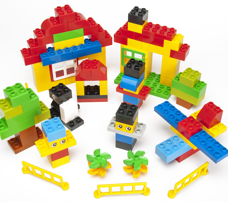 100 PCS Compatible Large Building Blocks 