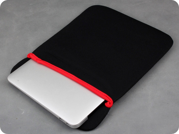 15" inch Laptop Computer Tablet Sleeves Notebook PC Case Reversible Soft Bag Black