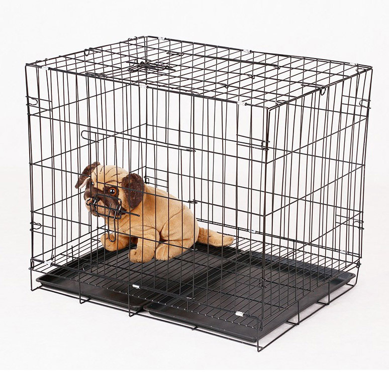 Foldable Metal Wire Pet Dog Cage