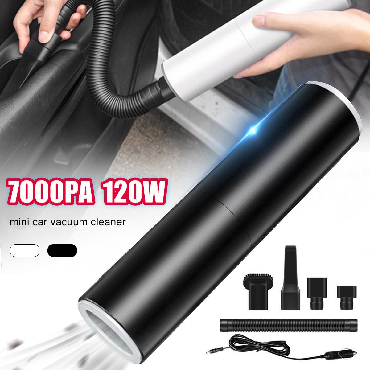 Mini 7000PA 120W Suction Portable Car Handheld Vacuum Cleaner 