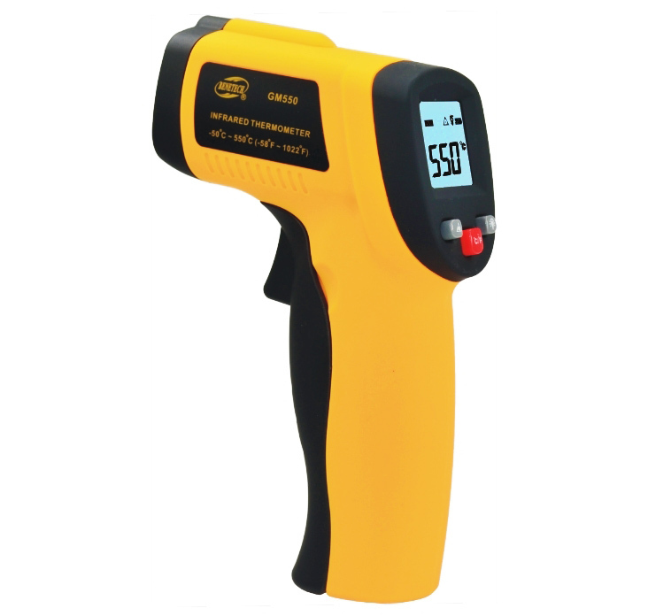 Infrared Non-contact Thermometer with Laser Aimpoint 550℃