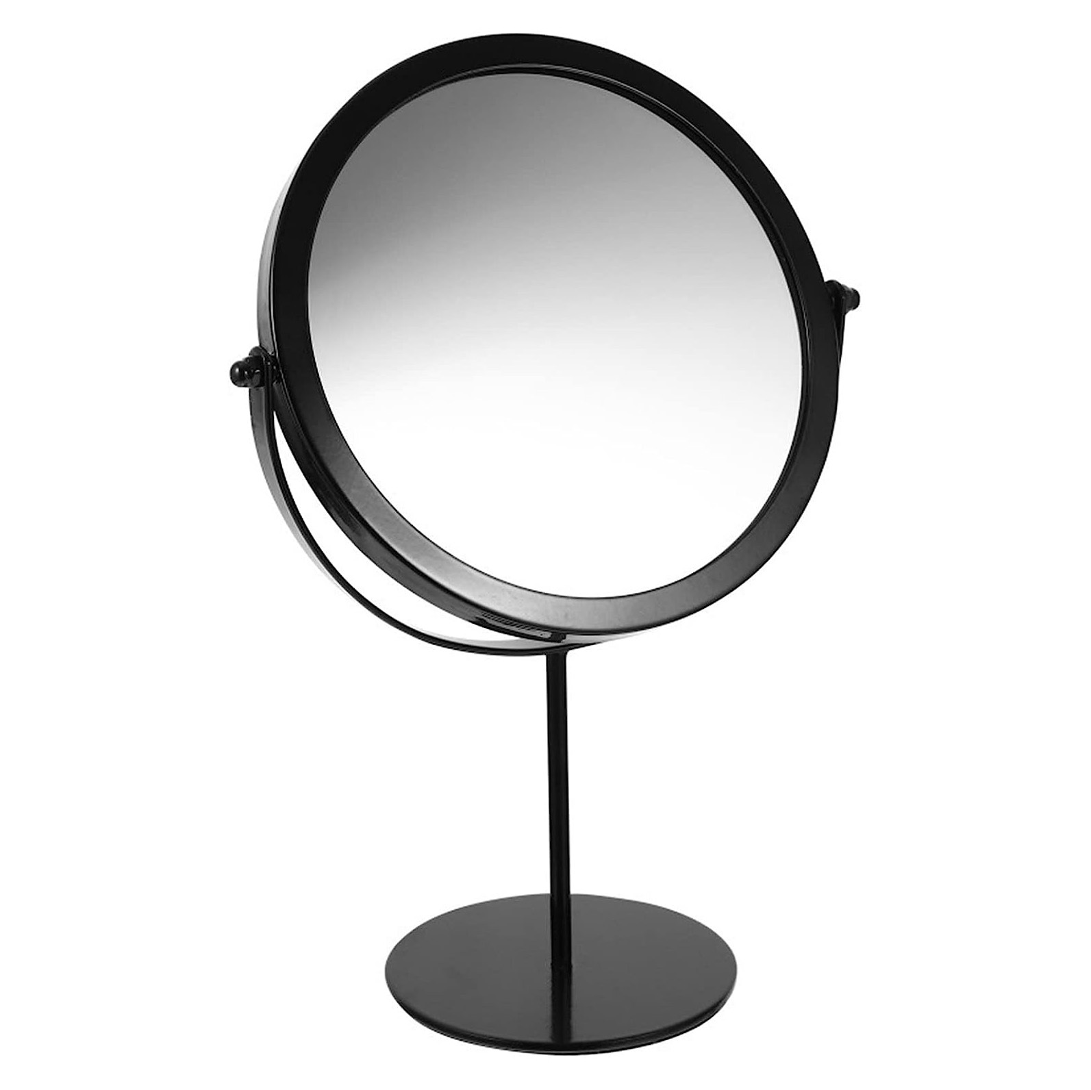 360-degree Rotating Dressing Makeup Vanity Cosmetic Tabletop Mirror (Black)