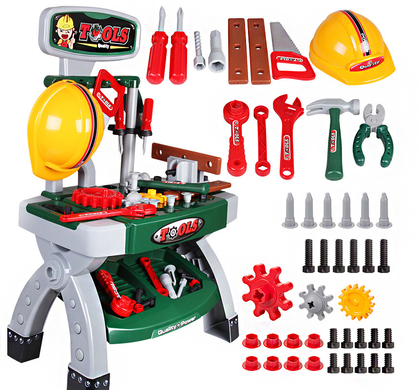 Tool Bench Workshop Playset Kids Toy Set