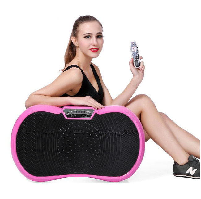 Ultra Slim Whole Body Shaper Vibration Machine (Pink)