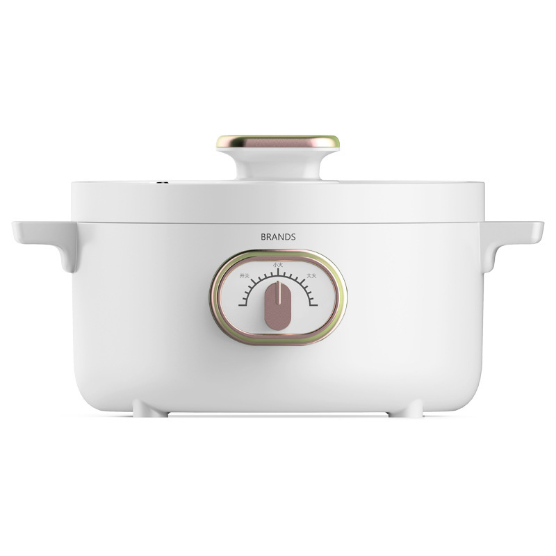 Multi-function Non-Stick Electric Hot Pot 3L (White)