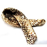 Ladies Gorgeous Leopard Print Silky Scarf 