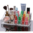 Crystal Clear Acrylic Cosmetic Organizer Makeup Container Storage