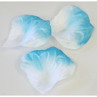 100 Wedding Bridal Flower Rose Petals (Ivory & Blue)