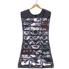 Cute Little Black Dress Jewellery Storage Hanger (BLACK)