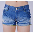 Ladies Denim Shorts Blue