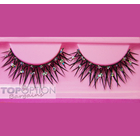 1 Pair Faux Eye Lash with Diamantes