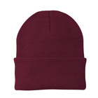 Comfortable Unisex Men's Women's Beanie (MAROON)