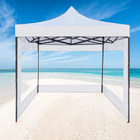 3-Side Gazebo Walls 3m x 3m (Opaque White - Walls Only)