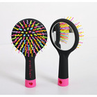 Rainbow Volume S Detangling Hair Brush with Mirror 