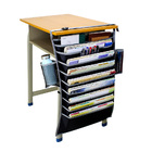 Desk Side Cascading Filing System Document Organizer 