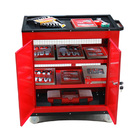 Large Lockable Toolbox Cabinet Tool Trolley