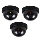 3 x Simulation Dummy Dome Security Cameras