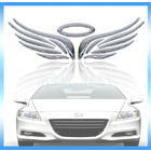 3D Angel Wing Car Sticker Auto Decal