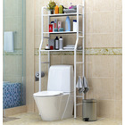 3 Tier Space-saving Bathroom Over Toilet Rack Storage Shelf Organiser