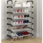 6 Tier Shoe Rack Storage Shelf Organiser