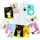 10 X Cute Anime Cartoon Mini Pocket Notebooks