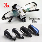 3 x Sunglasses Clips