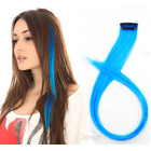 Instant Clip In Hair Extension Highlight (Mermaid Blue)