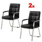 2 x Premier Office Visitor Conference Chair