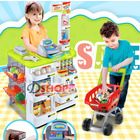 Deluxe Supermarket Toy Play Set with Shopping Trolley