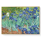 Irises Painting by Van Gogh Print Canvas Wall Art - 60cm x 40cm