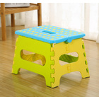 Colourful Kids Foldable Folding Step Stool (BLUE)