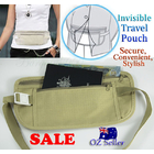 Travel Security Waist Pouch Passport Money Card Ticket Belt Bag Hidden Wallet 