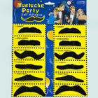 12 Pack Moustache Black