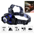 3W LED High Power Mini Head Lamp Blue Headlight