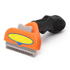 Pet Deshedding Tool Fur Eliminator for Dog (Long Hair M)