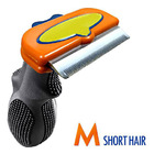 Pet Deshedding Tool Fur Eliminator for Dog (Short Hair M)