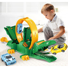 Crocodile Car Ramp 360 Degree Loop Track Kids Toy Set