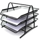 3-Tier Office Document Tray Paper/Magazine Desk Organizer