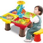 2 In 1 Sand and Water Play Toy Activity Table & Stool Set