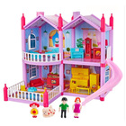 Dreamhouse Princess Villa Doll House Toy Set with Dolls & Furniture