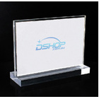 A4 Clear Acrylic Horizonal Display Sign Holder