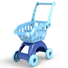 Large Kids Toy Shopping Trolley Supermarket Cart (Blue)