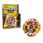 Metal Blade Burst Battle Gyro Spinning Top and Two-Way Launcher Set