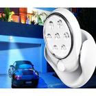 2 x Motion Activated 360 Rotating LED Wireless Motion Sensor Cordless Light