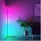 Smart Magic RGB LED Corner Floor Lamp Colour Changing Ambient Light