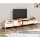 Deluxe Unity Wooden TV Cabinet Entertainment Unit with Drawers